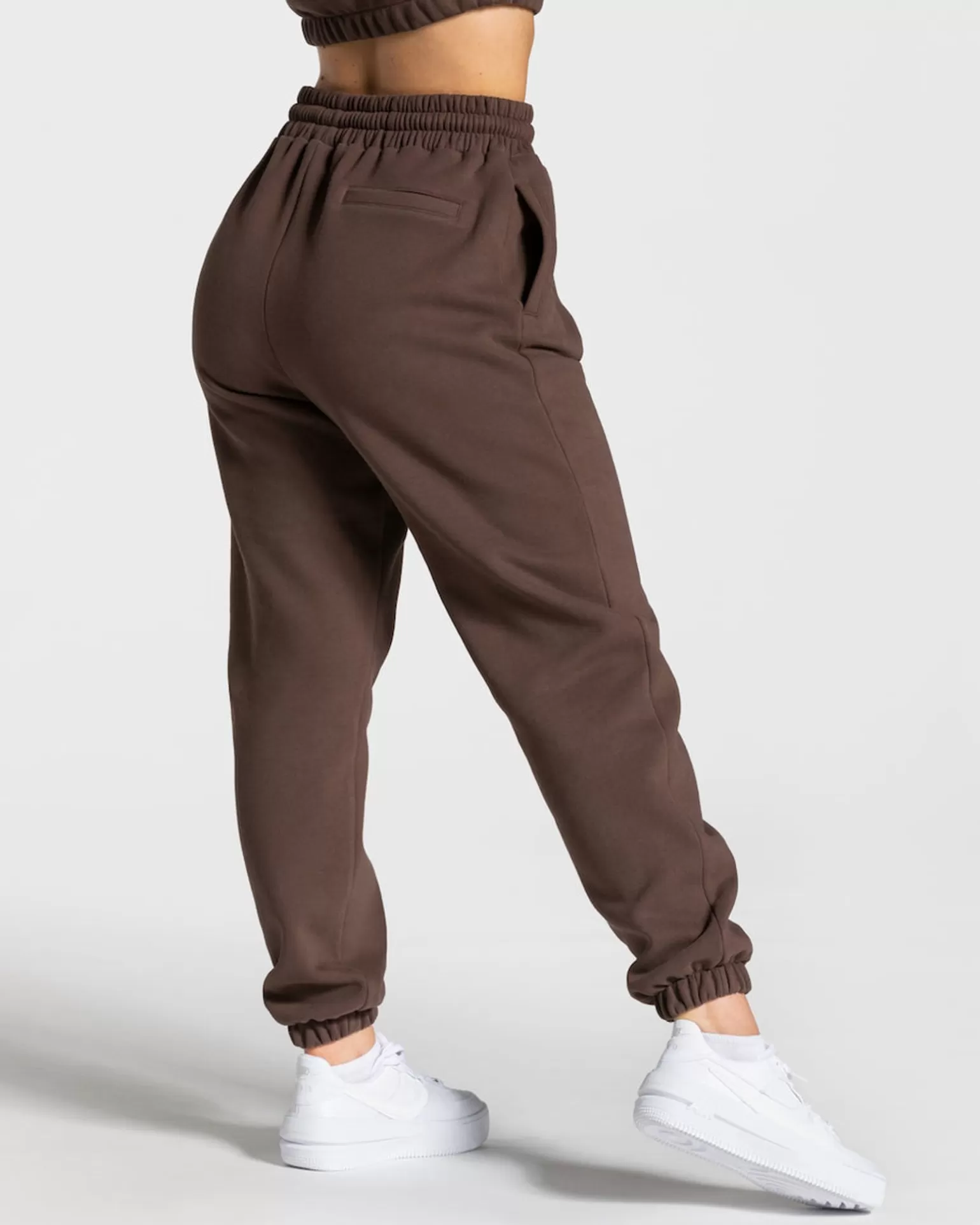 TEVEO Leggings & Hosen>College Oversized Jogger " " Dunkelbraun