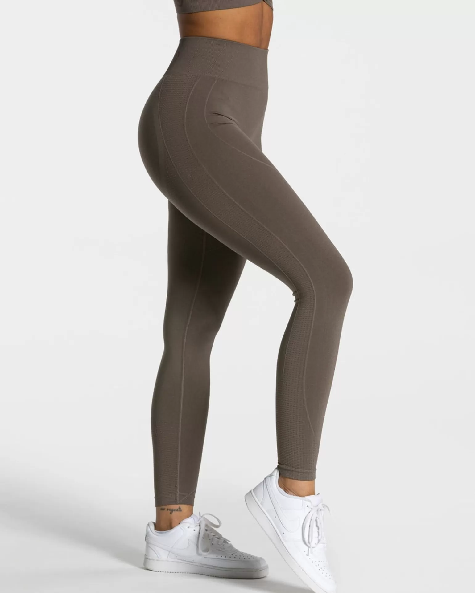 TEVEO Leggings & Hosen>Focus Scrunch Leggings " " Taupe