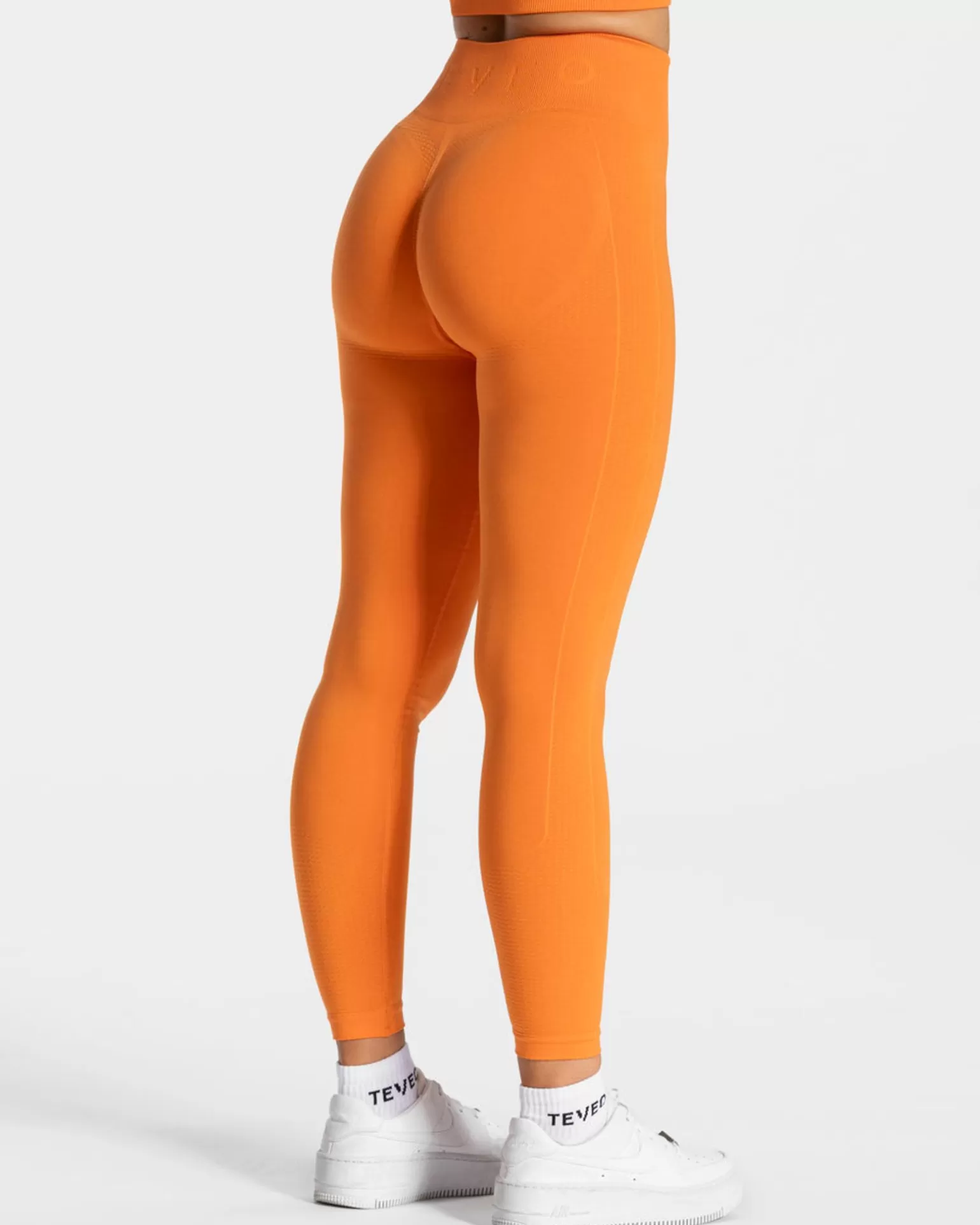 TEVEO Leggings & Hosen>Focus Scrunch Leggings " " Orange