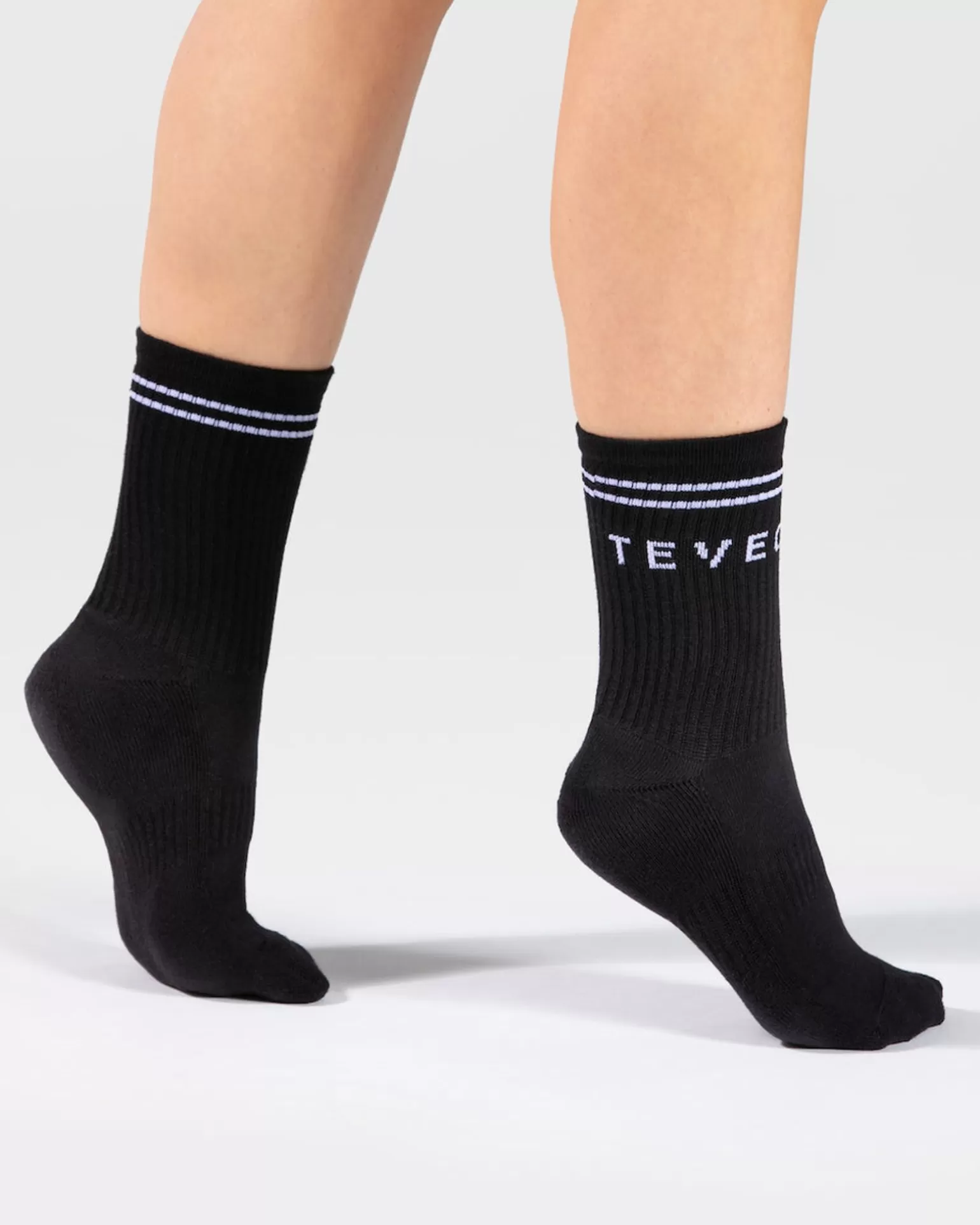 TEVEO Socken & Unterwasche> Crew Socken (2Er) " " Schwarz