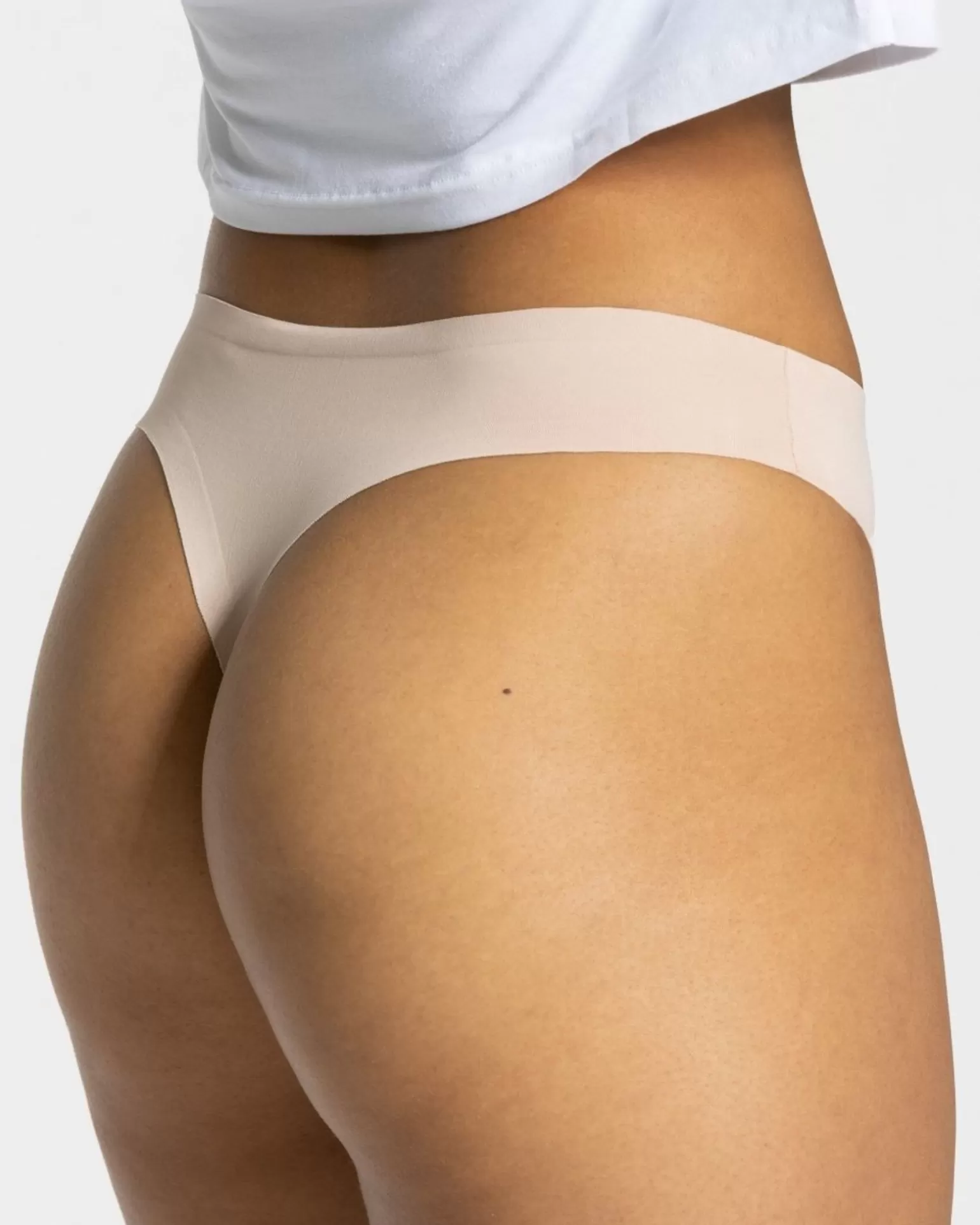 TEVEO Socken & Unterwasche> Seamless Tanga (2Er) " " Nude