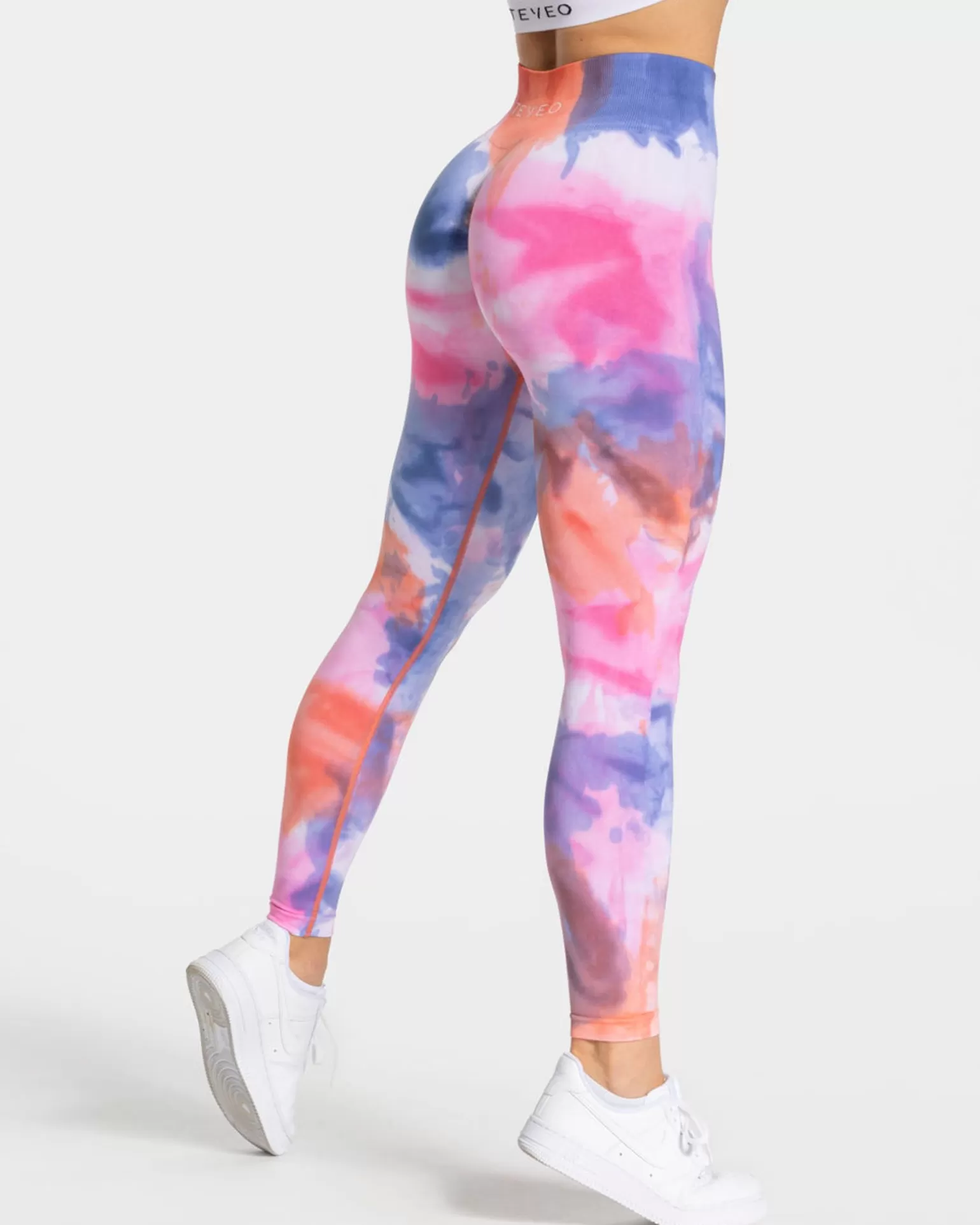 TEVEO Leggings & Hosen>Tie Dye Scrunch Leggings " " Hot