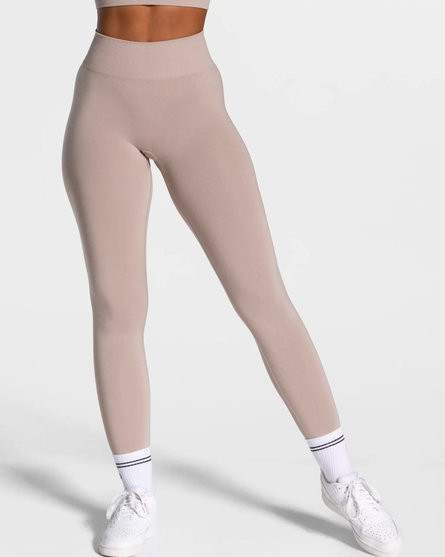 TEVEO Leggings & Hosen>Timeless Scrunch Leggings " " Dust