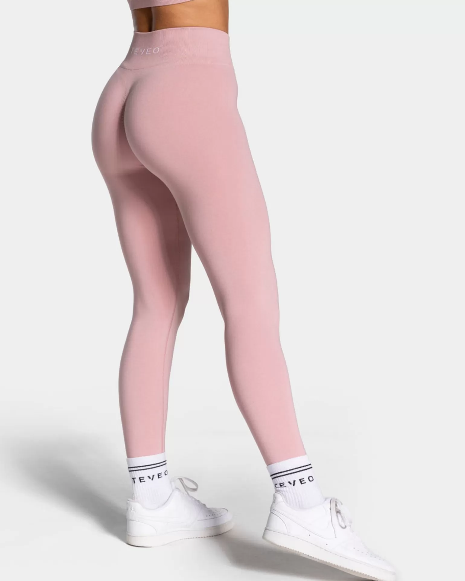 TEVEO Leggings & Hosen>Timeless Scrunch Leggings " " Rosa