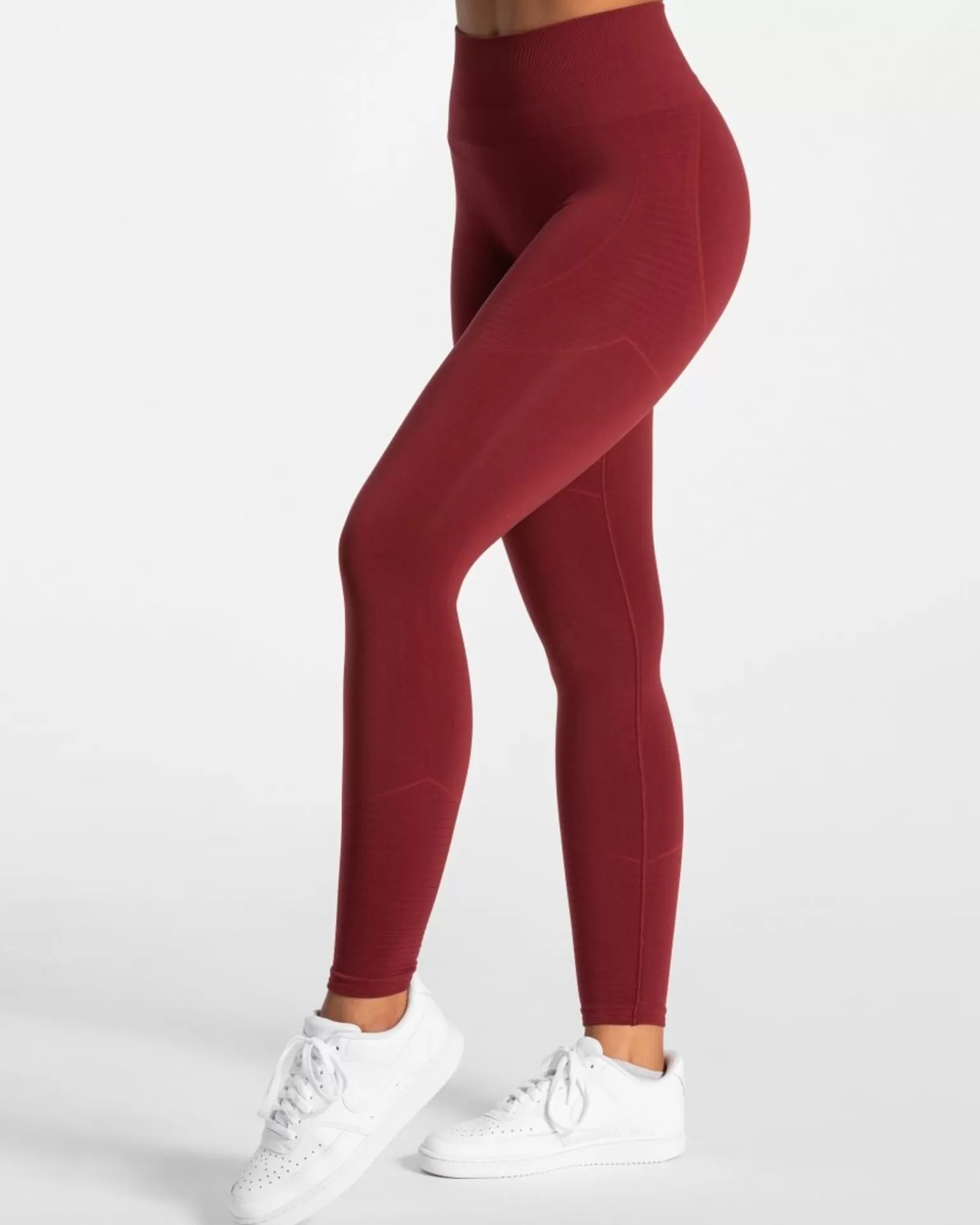 TEVEO Leggings & Hosen>True Leggings " " Weinrot