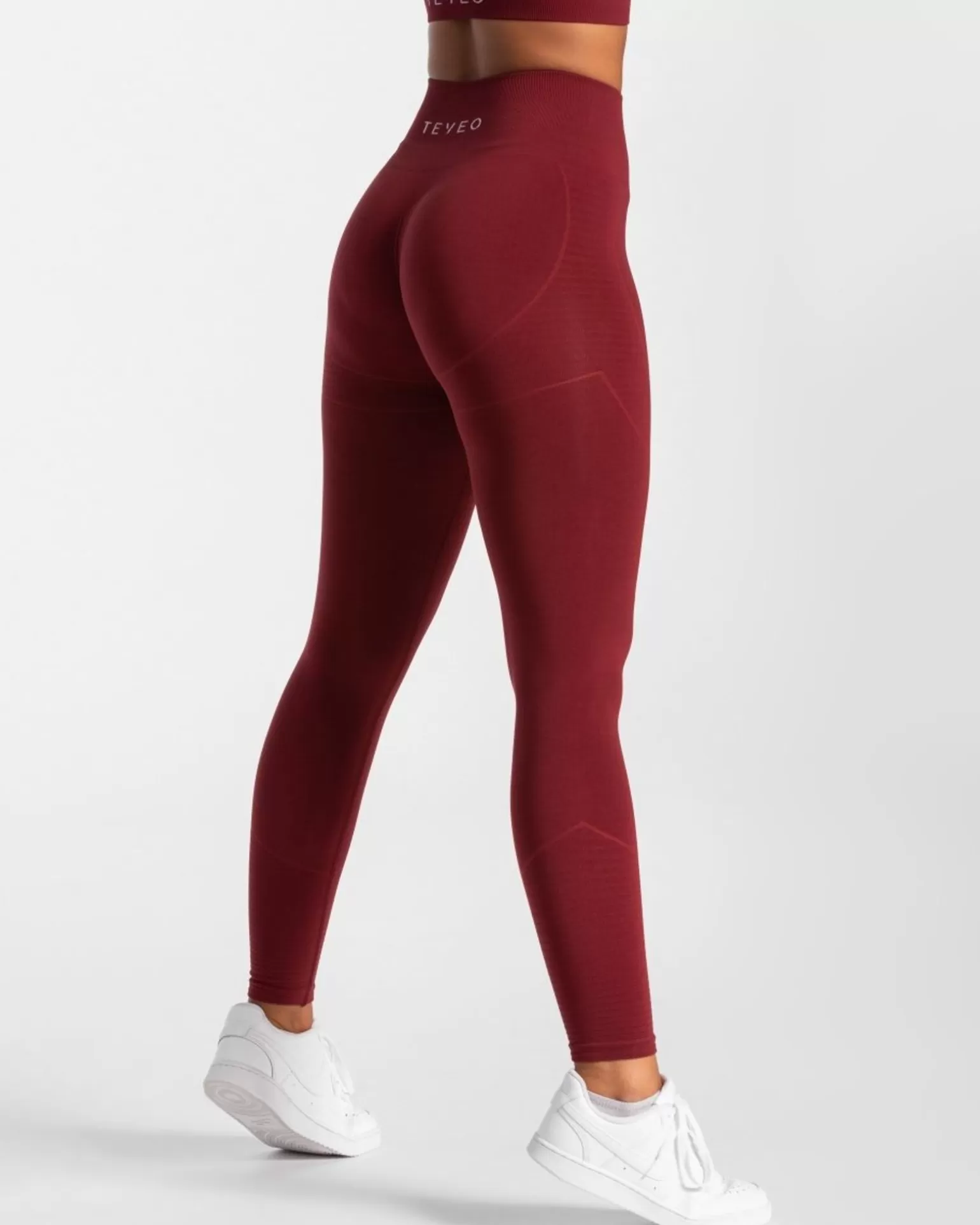 TEVEO Leggings & Hosen>True Leggings " " Weinrot