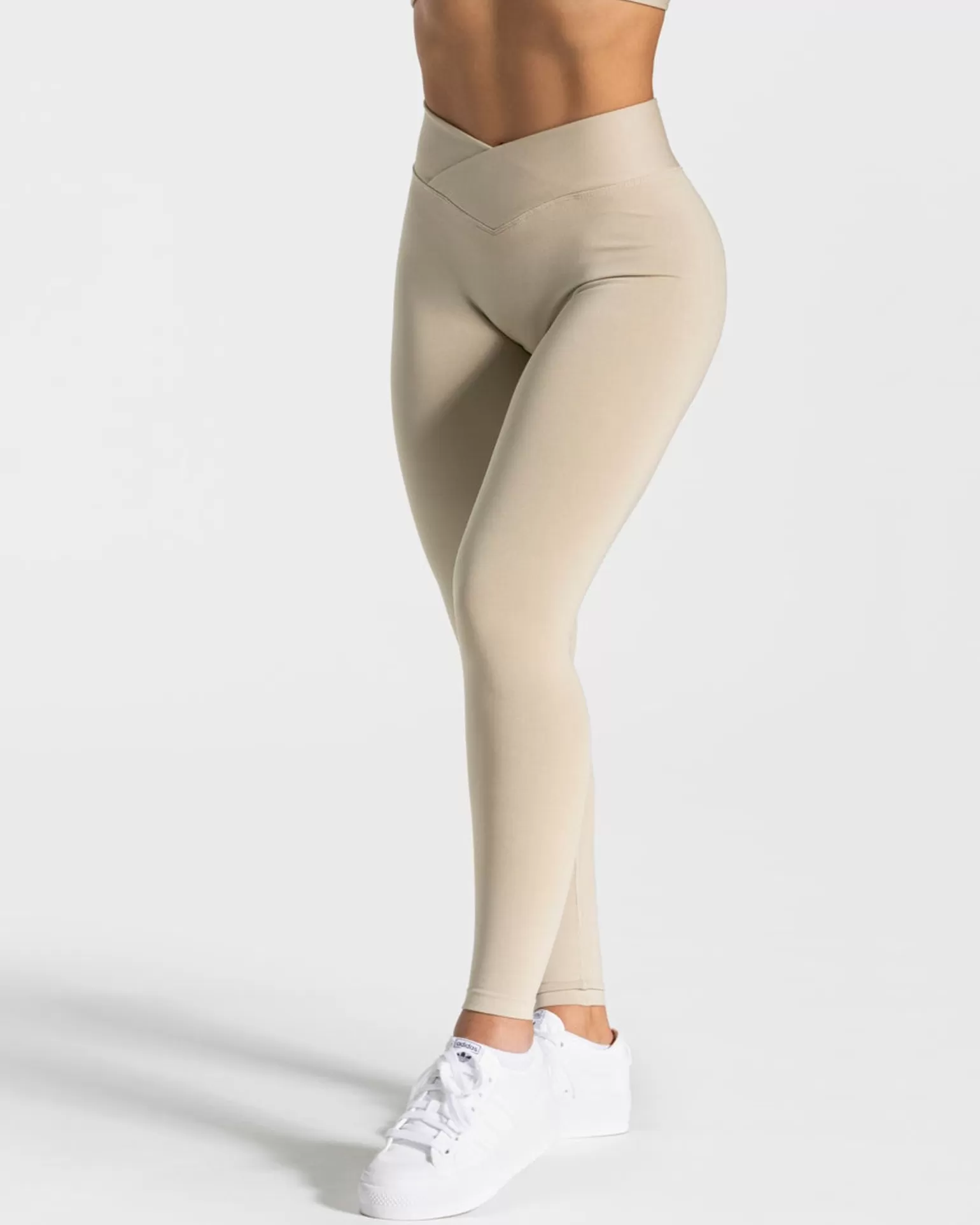 TEVEO Leggings & Hosen>V-Shape Leggings " " Sand